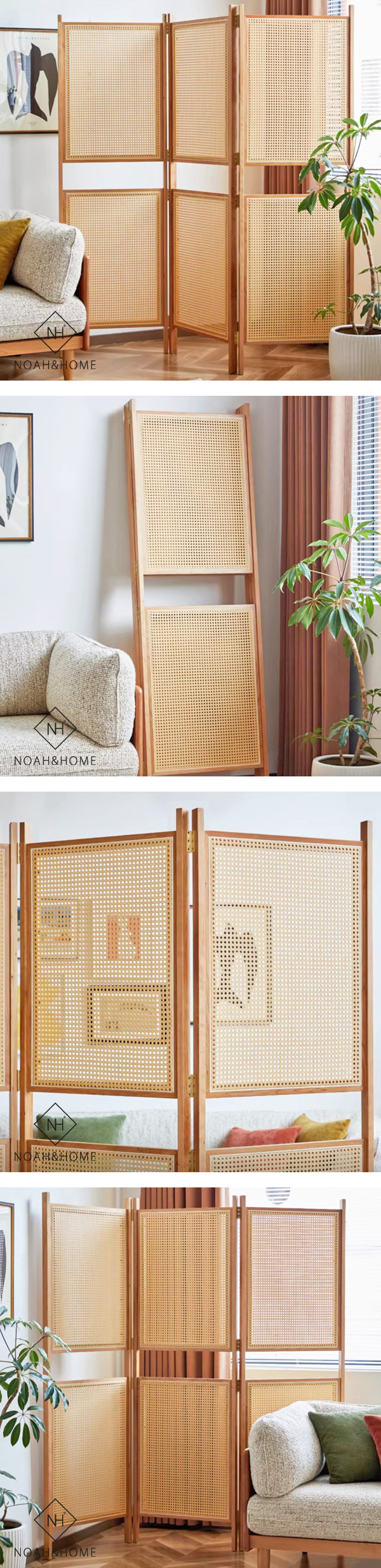 CU/仿藤屏風 實木屏風