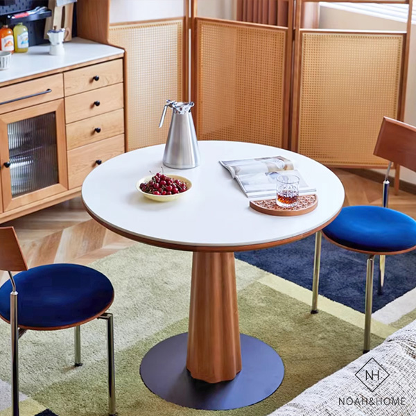 CU/沃克餐桌 岩板實木餐桌