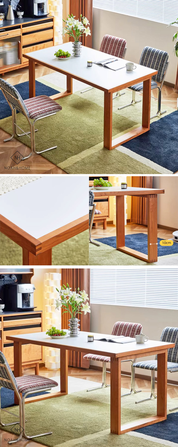 CU/大嶼餐桌 岩板實木餐桌