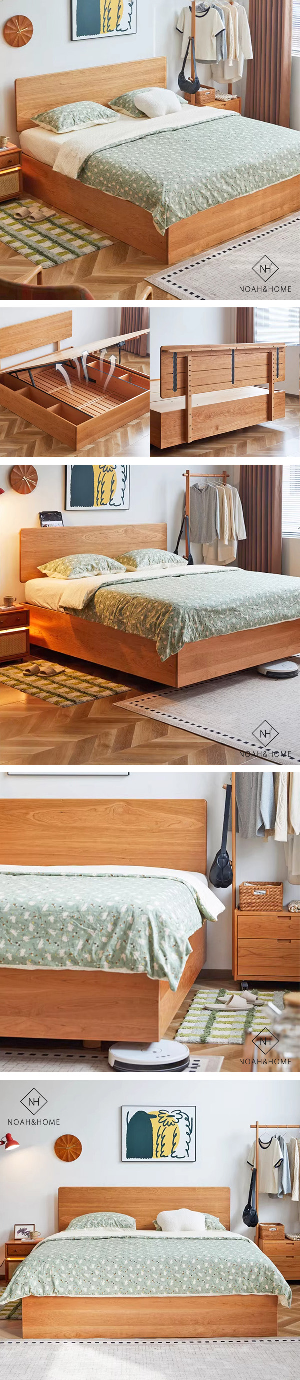 CU/吐司掀床 實木掀床