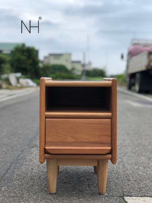 L313日式復古床頭櫃 MIT