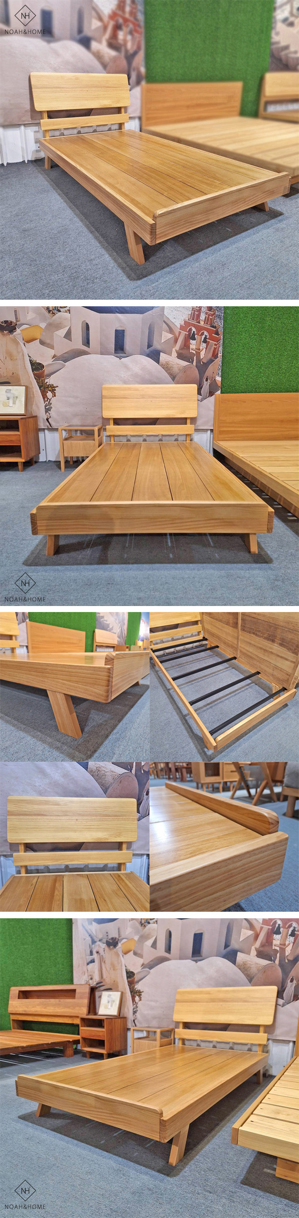 米亞實木床架MIT