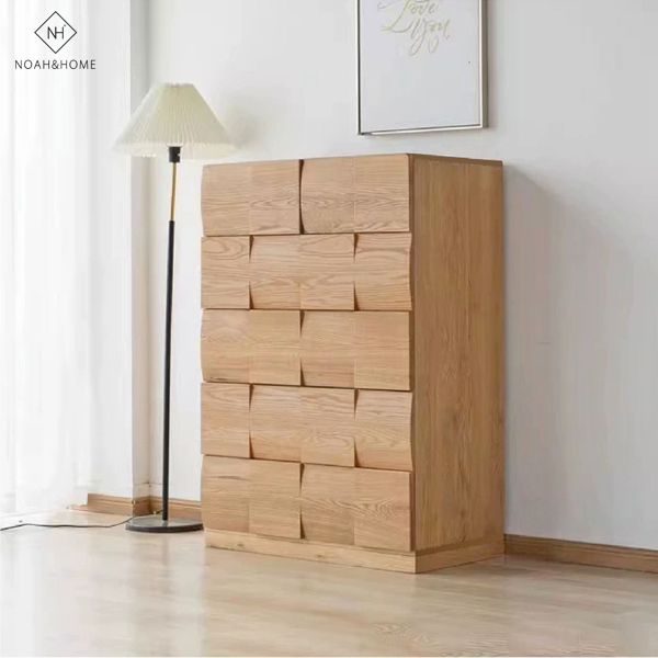 QMS/K35 魔方 實木五斗櫃