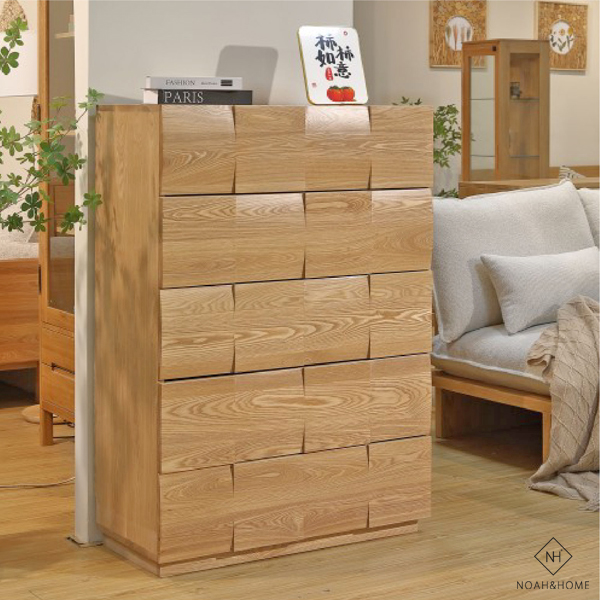 QMS/K35 魔方 實木五斗櫃