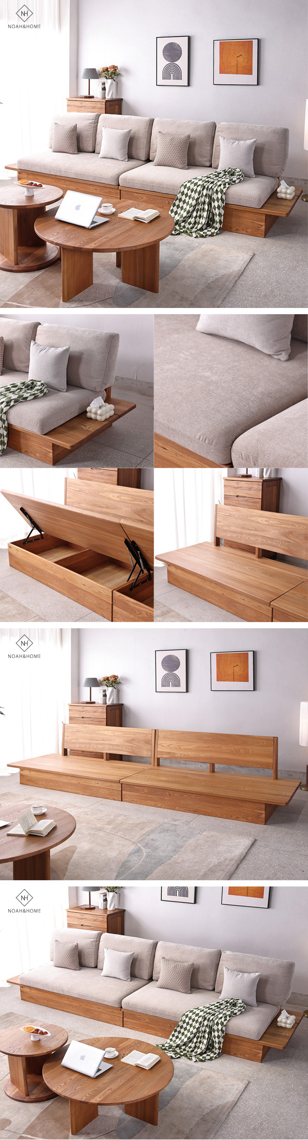 NDW/YMSF001初居 實木沙發